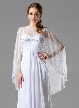 Tulle Wedding Shawl (013005123)