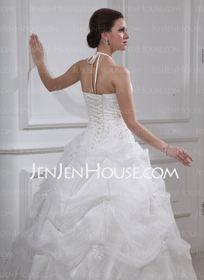 De baile Frente única Vestidos longo Organza cetim Vestido quinceanera com Pregueado Renda Beading (021002861)