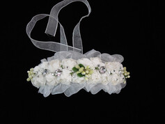 Lovely Paper Flower Wedding Flower Girl Headband/ Headpiece (042025232)