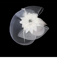 Beautiful Flannelette With Feather Women's Wedding Fascinators(More Colors) (042024904)