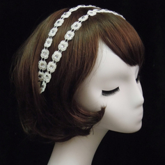 Elegante laço com Headbands strass feminino (042026187)