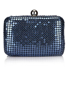 Splendente poliestere con paillettes borsa da sera / frizioni (012025180)