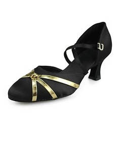 Satin Scarpe col tacco Sandali Moderno Sala da ballo Scarpe ballo (053013201)