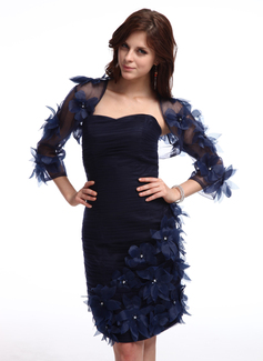 Manica a 3/4 Tulle Occasioni Speciali Coprispalle (013026296)