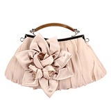 Elegant polyester met bloem 's avonds handtas / Top Handle Bag (meer kleuren) (012025164)