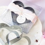 Heart Shaped Metal Cookie Cutter Set Wedding Favor (Set of 2) (051011370)