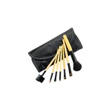 7kpl meikki harja Set (musta) (046022875)