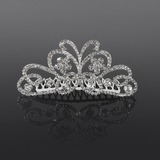 Hair Combs Wedding Casual Crystal Rhinestone Silver Headpieces With Clear (042017803)