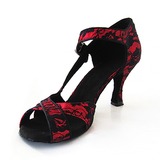 Lace Sandals Latin Dance Shoes (053016414)