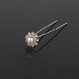 Hairpins Wedding Special Occasion Casual outdoor Rhinestone Silver Headpieces With Clear (042017211)