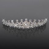 Liga com strass nupcial do casamento tiara / headpiece (042016801)