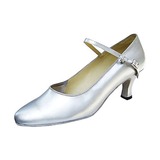 Leatherette Heels Pumps Modern Dance Shoes (053013240)