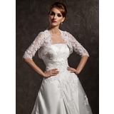 Half-Sleeve Lace Wedding Wrap (013012558)