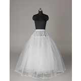 Nylon Full kappe Ball Gown 4 Tier Floor lengde Slip stil / Wedding Petticoats(037023566)