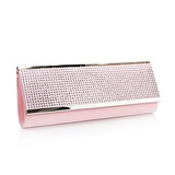 (Pink)Gorgeous Acrylic Rhinestones/ Satin Shell Evening Handbags/ Clutches  (012013432)