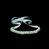 Satin With Crystal / Imitation Pearl Women's Headbands   (042025242)