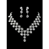 Gorgeous Rhinestone/Imitation Pearl Bridal Jewelry Set  (011013121)