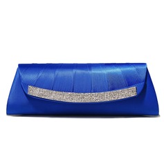 Royalblue Gorgeous Silk Shell With Austrian Rhinestones Evening Handbags/ Clutches More Colors Available (012005439)
