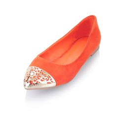 Closed Toe Flats With Hollow-out (086025191)