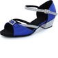 Satin Real Leather Sandals Flats Latin Dance Shoes With Rhinestone Buckle (053022167) Satin Real Leather Sandals Flats Latin Dance Shoes With Rhinestone Buckle (053022167)