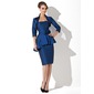 Sheath Sweetheart Knee-Length Taffeta Mother of the Bride Dress With Ruffle Flower(s) (008006563) Sheath Sweetheart Knee-Length Taffeta Mother of the Bride Dress With Ruffle Flower(s) (008006563)