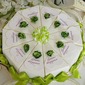 Touch Of Green Cake Favor Box (Set of 10) (050024702)