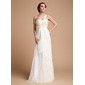 Império Um ombro Vestidos longo Chifon Charmeuse Vestido de Férias com Pregueado Renda Beading (020014525) Império Um ombro Vestidos longo Chifon Charmeuse Vestido de Férias com Pregueado Renda Beading (020014525)