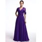 A-Line/Princess Off-the-Shoulder Floor-Length Chiffon Evening Dress With Ruffle (017025323) A-Line/Princess Off-the-Shoulder Floor-Length Chiffon Evening Dress With Ruffle (017025323)