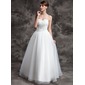 Ball-Gown Sweetheart Floor-Length Organza Wedding Dress With Ruffle Lace Beadwork (002024075) Ball-Gown Sweetheart Floor-Length Organza Wedding Dress With Ruffle Lace Beadwork (002024075)