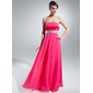 Empire Strapless Floor-Length Chiffon Charmeuse Prom Dress With Beading (018015517) Empire Strapless Floor-Length Chiffon Charmeuse Prom Dress With Beading (018015517)