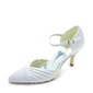Satin Stöckelabsatz Pumps Brautschuhe mit Schnalle (047011842) Satin Stöckelabsatz Pumps Brautschuhe mit Schnalle (047011842)