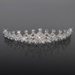 Liga com strass nupcial do casamento tiara / headpiece (042016801) Liga com strass nupcial do casamento tiara / headpiece (042016801)
