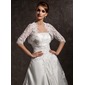Half-Sleeve Lace Wedding Wrap (013012558) Half-Sleeve Lace Wedding Wrap (013012558)