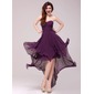 A-Line/Princess Sweetheart Asymmetrical Chiffon Evening Dress (017013987)