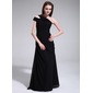 A-Line/Princess One-Shoulder Floor-Length Chiffon Bridesmaid Dress With Ruffle (007025352) A-Line/Princess One-Shoulder Floor-Length Chiffon Bridesmaid Dress With Ruffle (007025352)