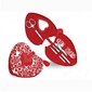 Red Hearts 6–piece Manicure/Pedicure Set Wedding Favor (051024721)