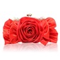 Charming Satin Clutches With Flower(More Colors) (012025185)