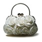 Gorgeous Silk Evening Handbags/ Clutches/ Top Handle Bags(Ivory) (012012241)