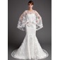 Mermaid Sweetheart Chapel Train Satin Tulle Wedding Dress With Lace (002004747) Mermaid Sweetheart Chapel Train Satin Tulle Wedding Dress With Lace (002004747)