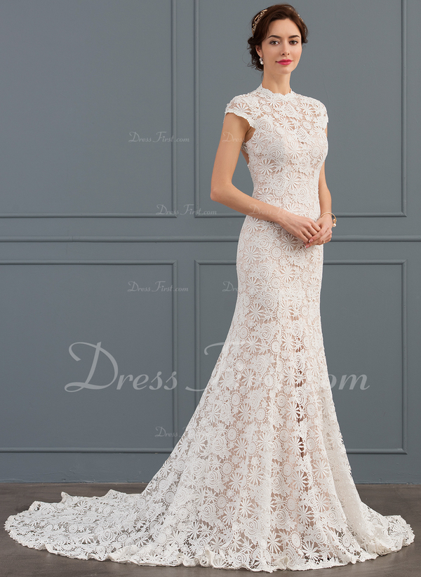 Trumpet Lace Wedding Dress