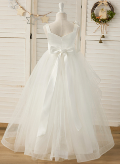 Ball-Gown/Princess Sequins Tulle Dress