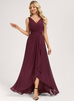 Kleid in A-Linie aus Chiffon