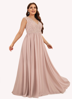 Jurk a-lijn-jurk van kant