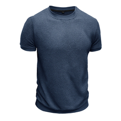T-shirts pour hommes style classique pour des hommes moderne polyester col ras du cou t-shirts à manches courtes 