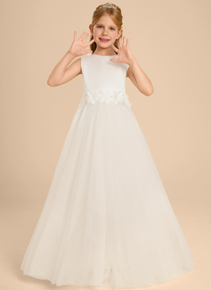 A-line Bow Tulle Dress