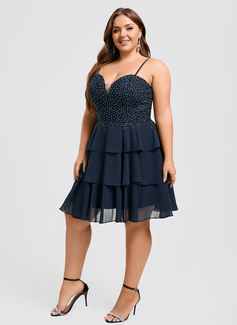 Jurk van kant met sweetheart spaghetti pailletten