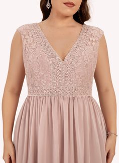 Jurk a-lijn-jurk van kant