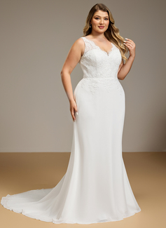 Robe sirène en dentelle