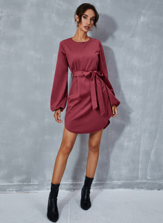 Scoop A-line kjole Corduroy Mini Kjole 