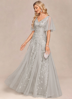 Kleid Maxi aus Spitze